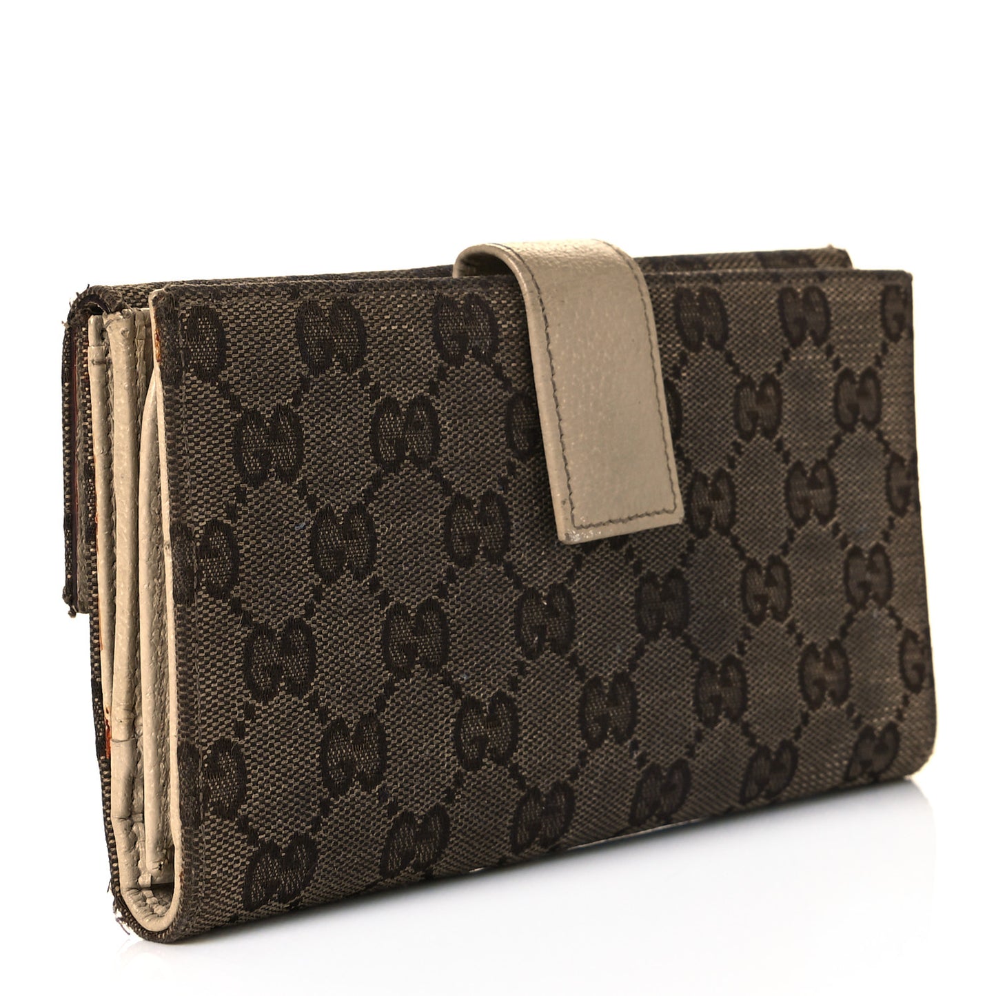 Monogram Eclipse Continental Wallet Off White