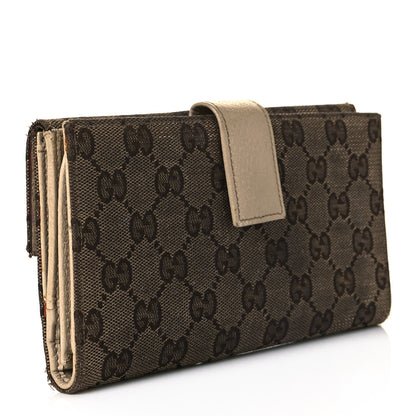 Gucci Monogram Eclipse Continental Wallet Off White 3 of 11