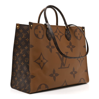 Louis Vuitton Reverse Monogram Giant Onthego GM 3 of 9