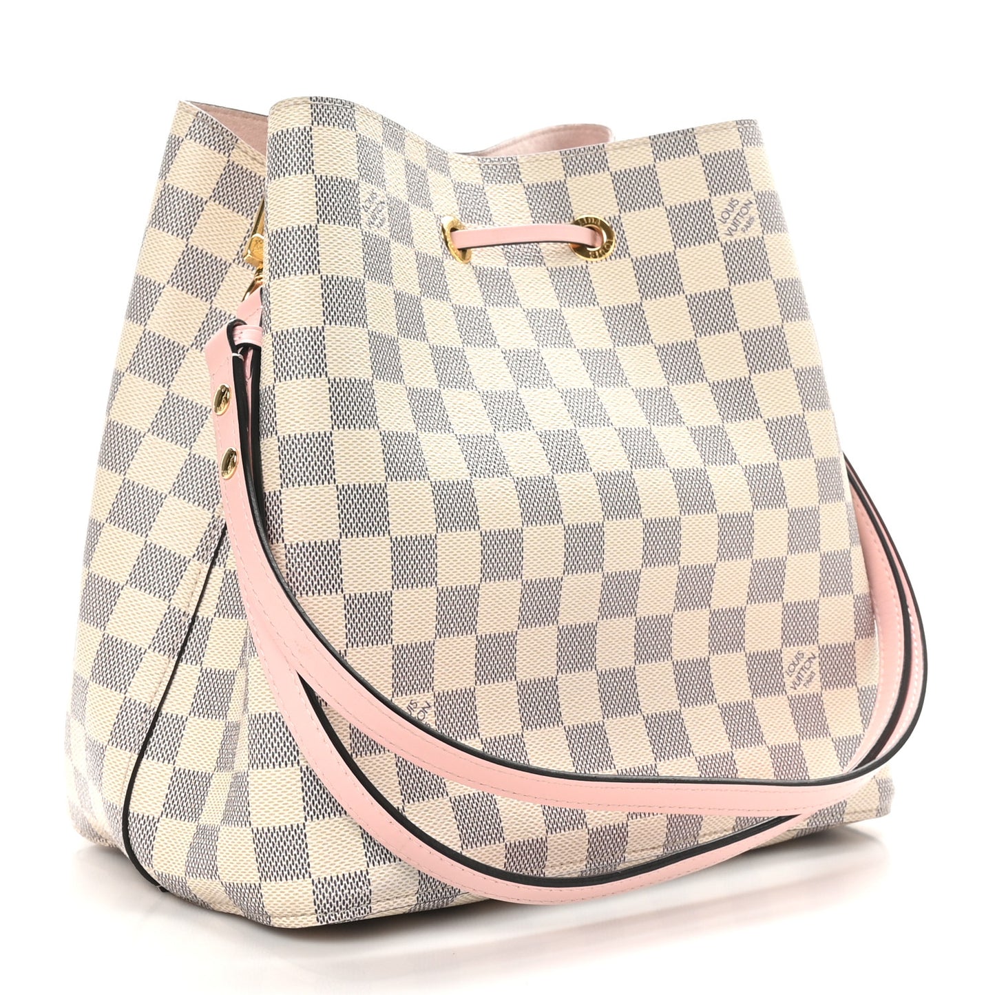Damier Azur Neonoe MM Eau De Rose
