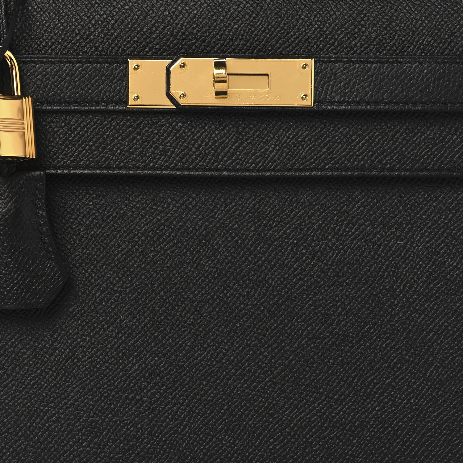 Hermes Epsom Kelly Sellier 28 Black 8 of 13