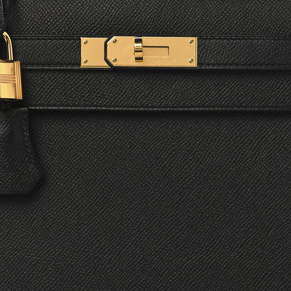 Hermes Epsom Kelly Sellier 28 Black 8 of 13