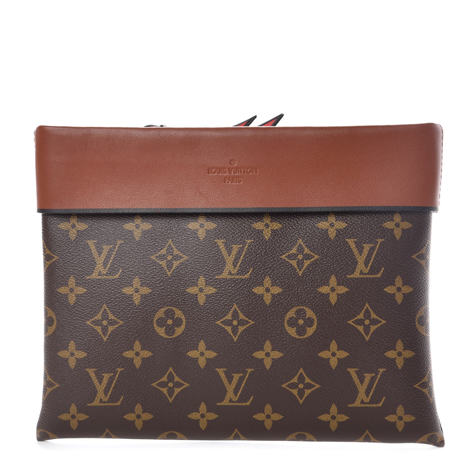 Louis Vuitton Monogram Tuileries Pochette Caramel 1 of 7