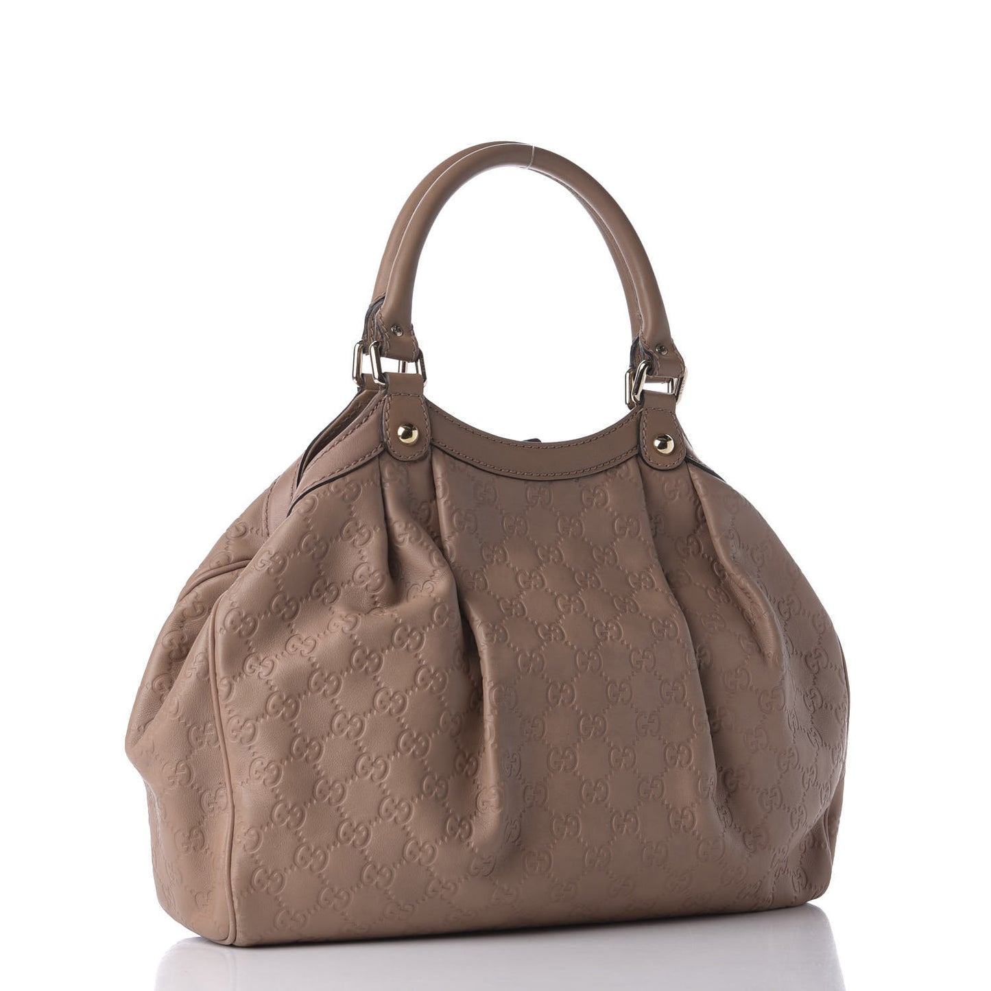 Guccissima Medium Sukey Tote Rose Beige