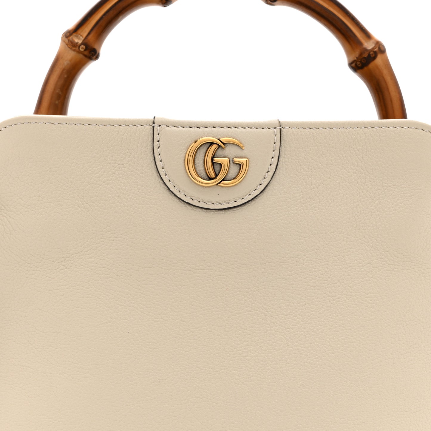 Softy Wonka Textured Dollar Calfskin Small Diana Shoulder Bag Mystic White Hibiscus Red