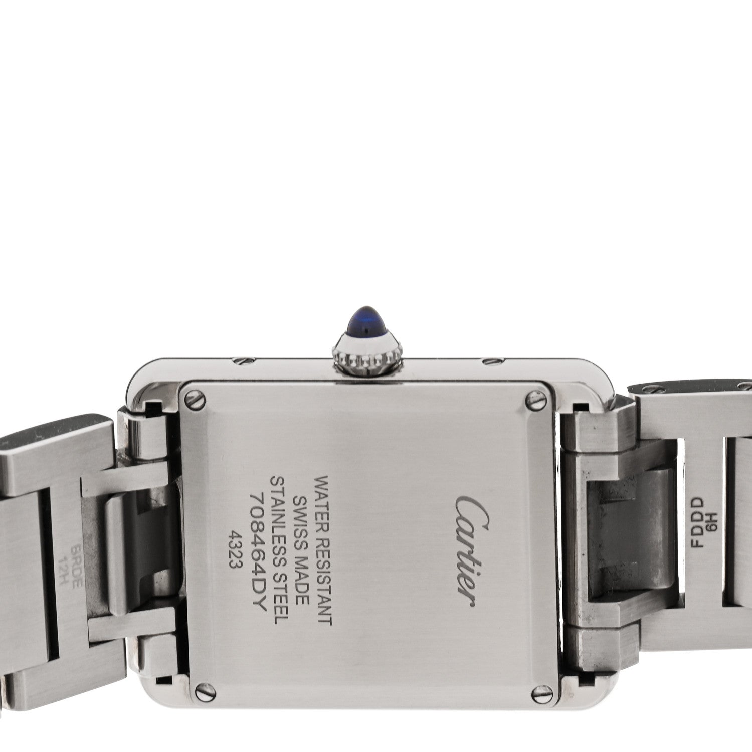 Cartier Stainless Steel 25mm Must de Cartier Tank Quartz Watch 4 of 5