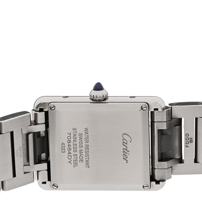 Cartier Stainless Steel 25mm Must de Cartier Tank Quartz Watch 4 of 5