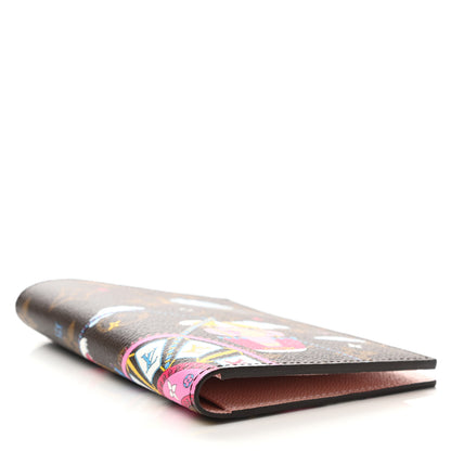Louis Vuitton Monogram 2020 Christmas Animation Big Wheel Passport Cover Rose Ballerine 4 of 6