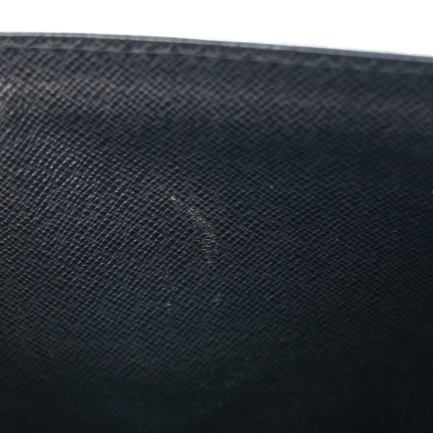 Epi Pochette Sellier Dragonne Clutch Black