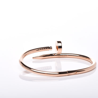 Cartier 18K Pink Gold Juste Un Clou Bracelet 15 5 of 7