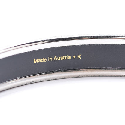 Hermes Enamel Printed Narrow Bracelet 62 4 of 6