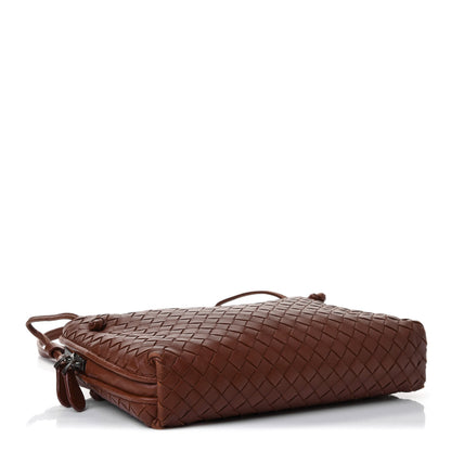 Bottega Veneta Nappa Intrecciato Nodini Crossbody Messenger Canyon 3 of 4