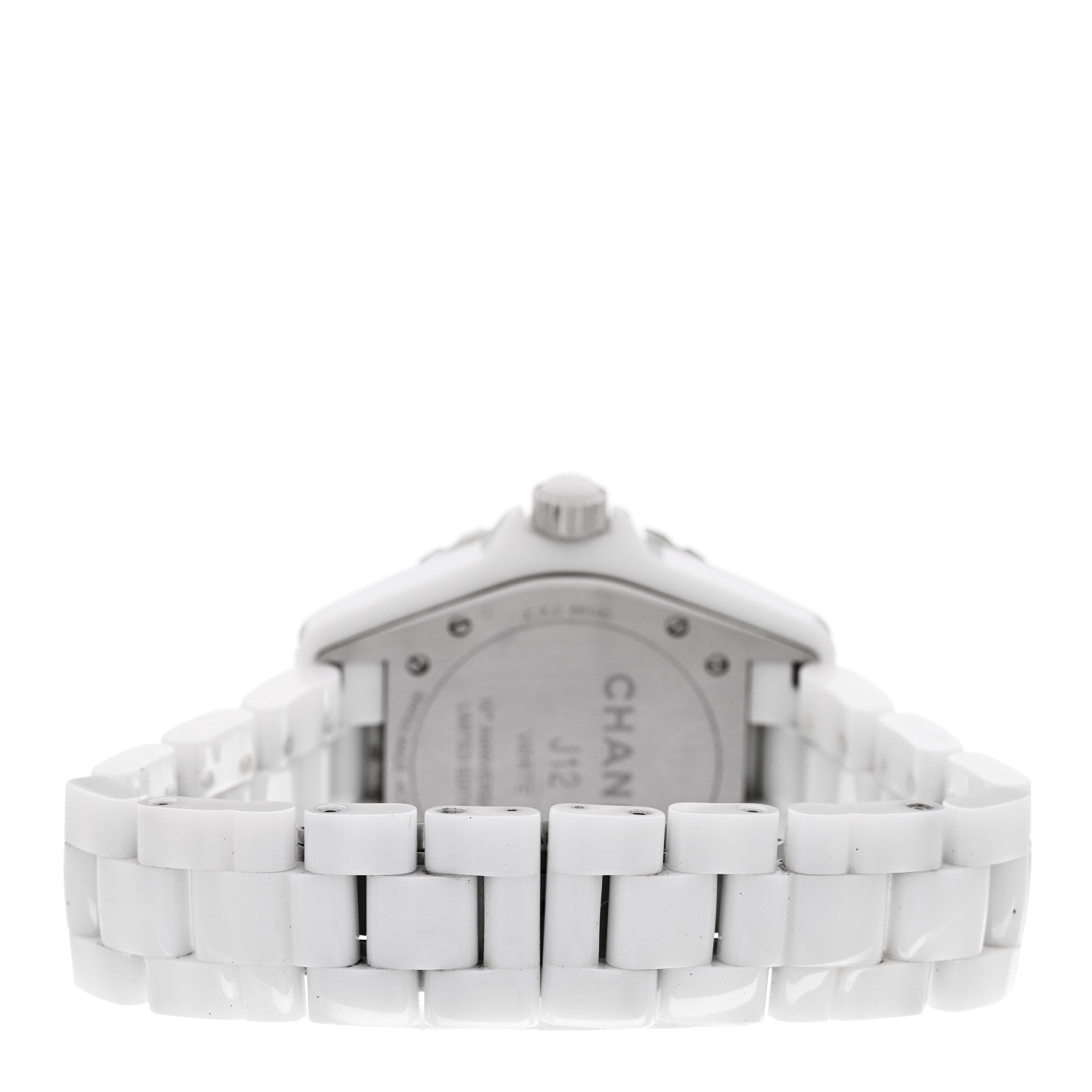 Chanel Stainless Steel Ceramic 38mm J12 Phantom Automatic Watch White 3 of 5