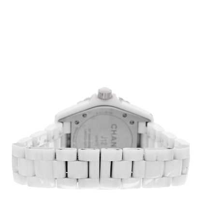 Chanel Stainless Steel Ceramic 38mm J12 Phantom Automatic Watch White 3 of 5