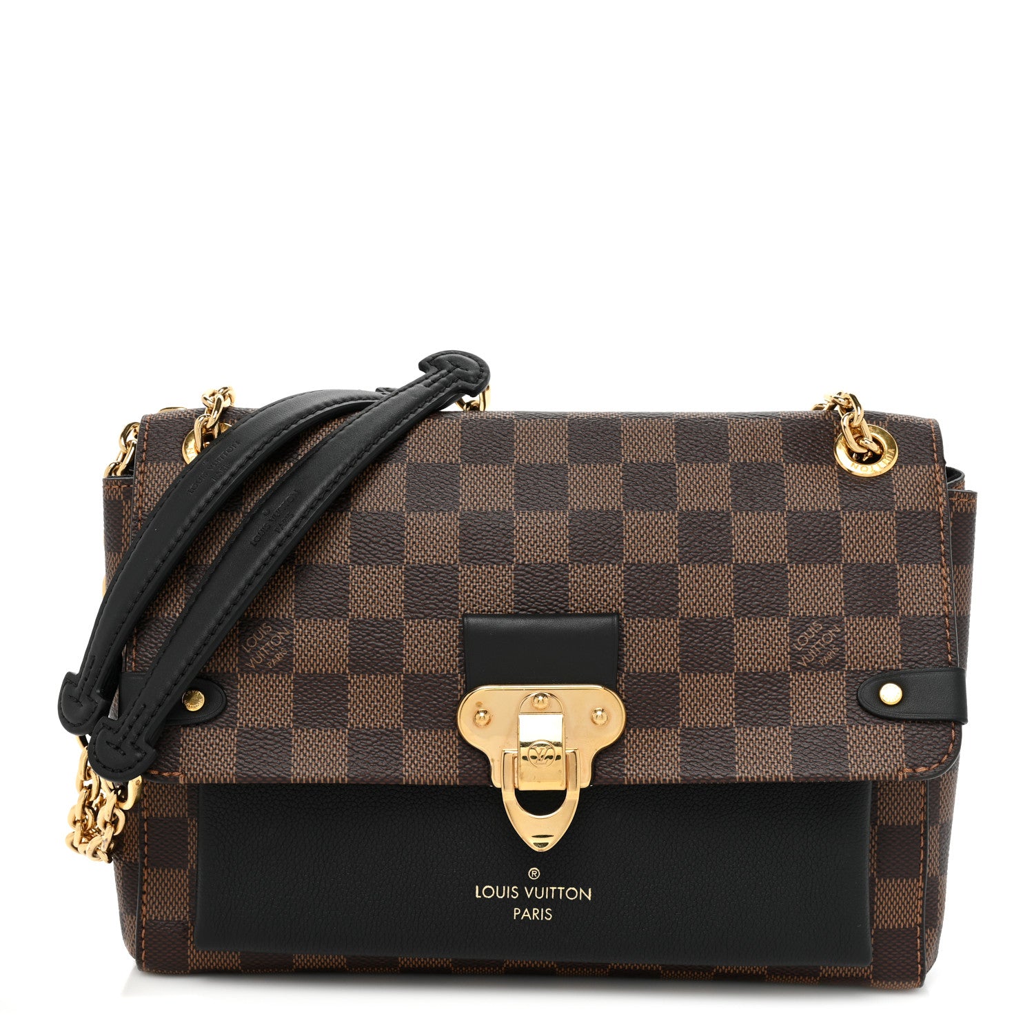 Louis Vuitton Damier Ebene Vavin PM Black 1 of 12