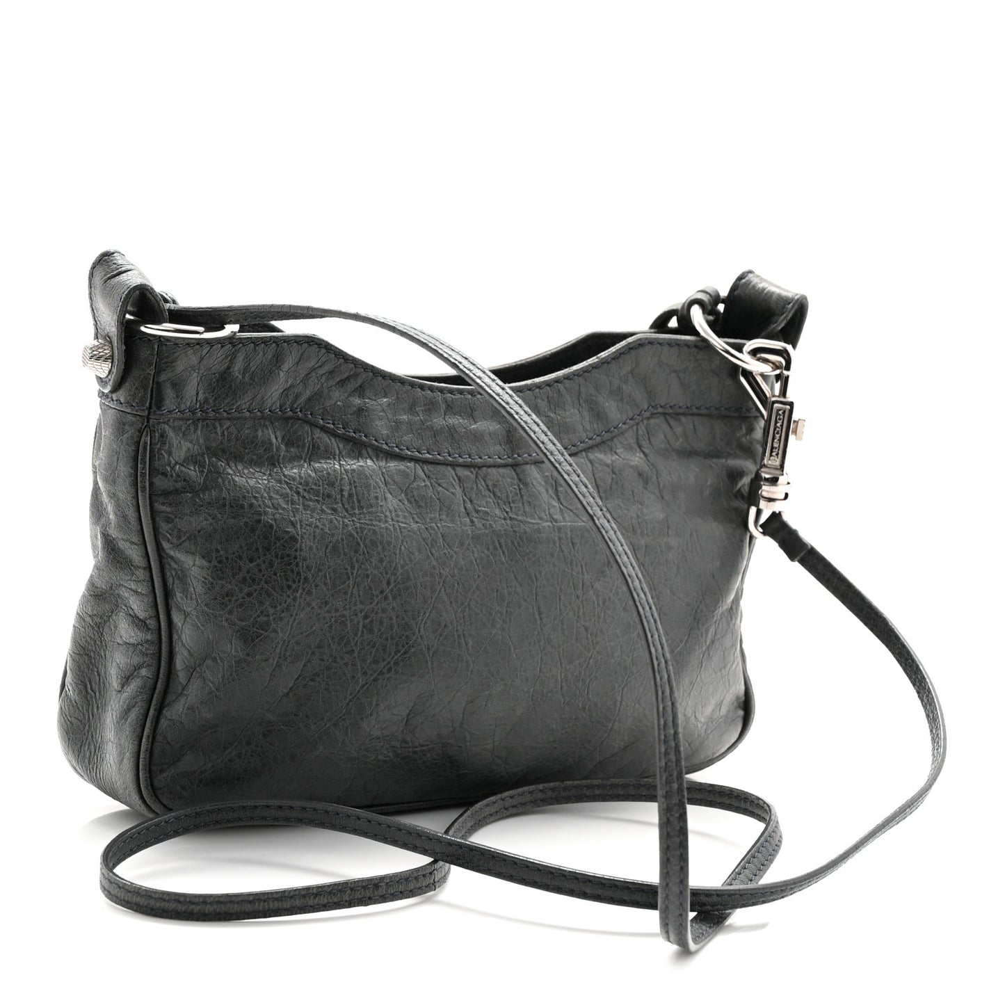 Agneau Giant 12 Silver Hardware Hip Anthracite