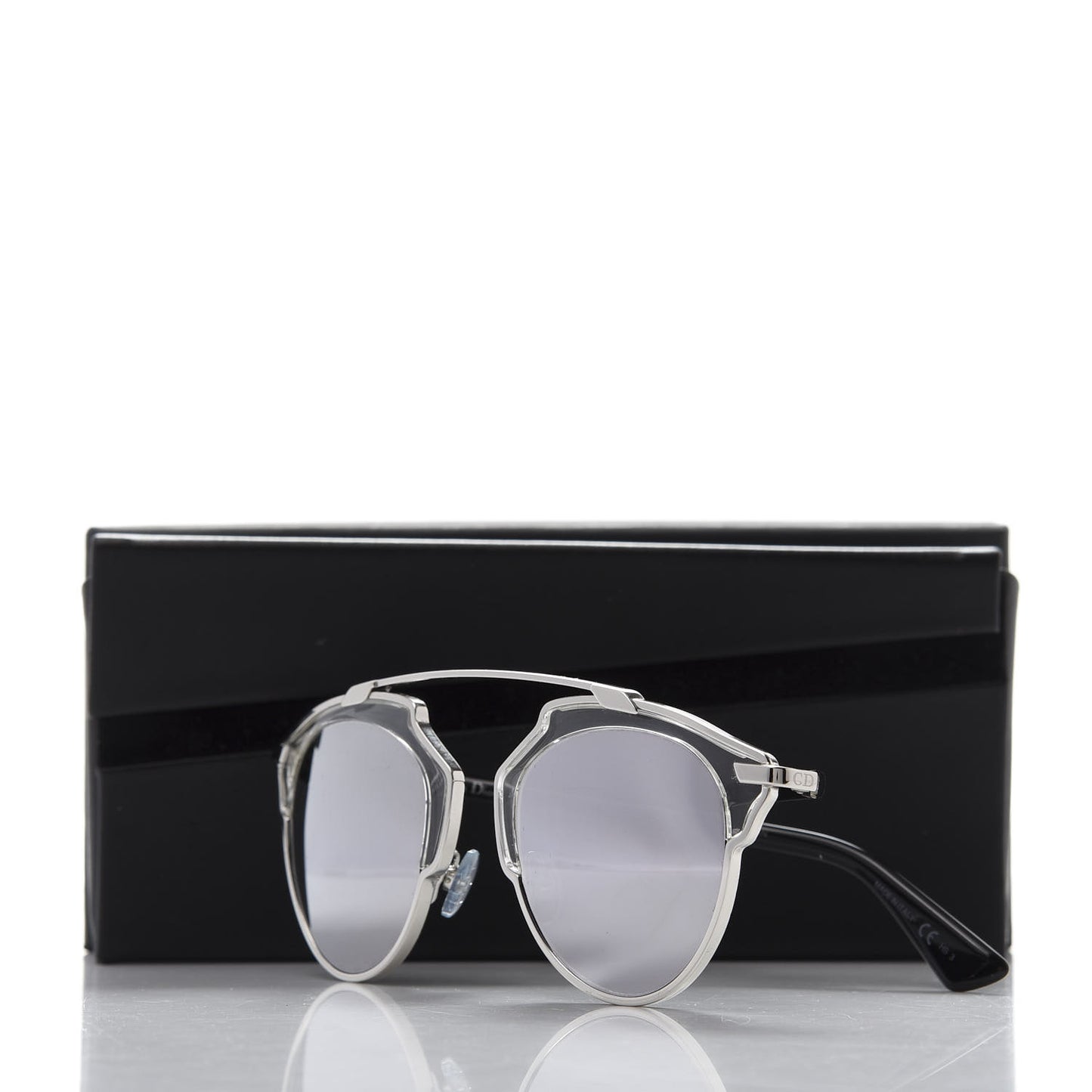 Mirrored So Real Sunglasses Silver