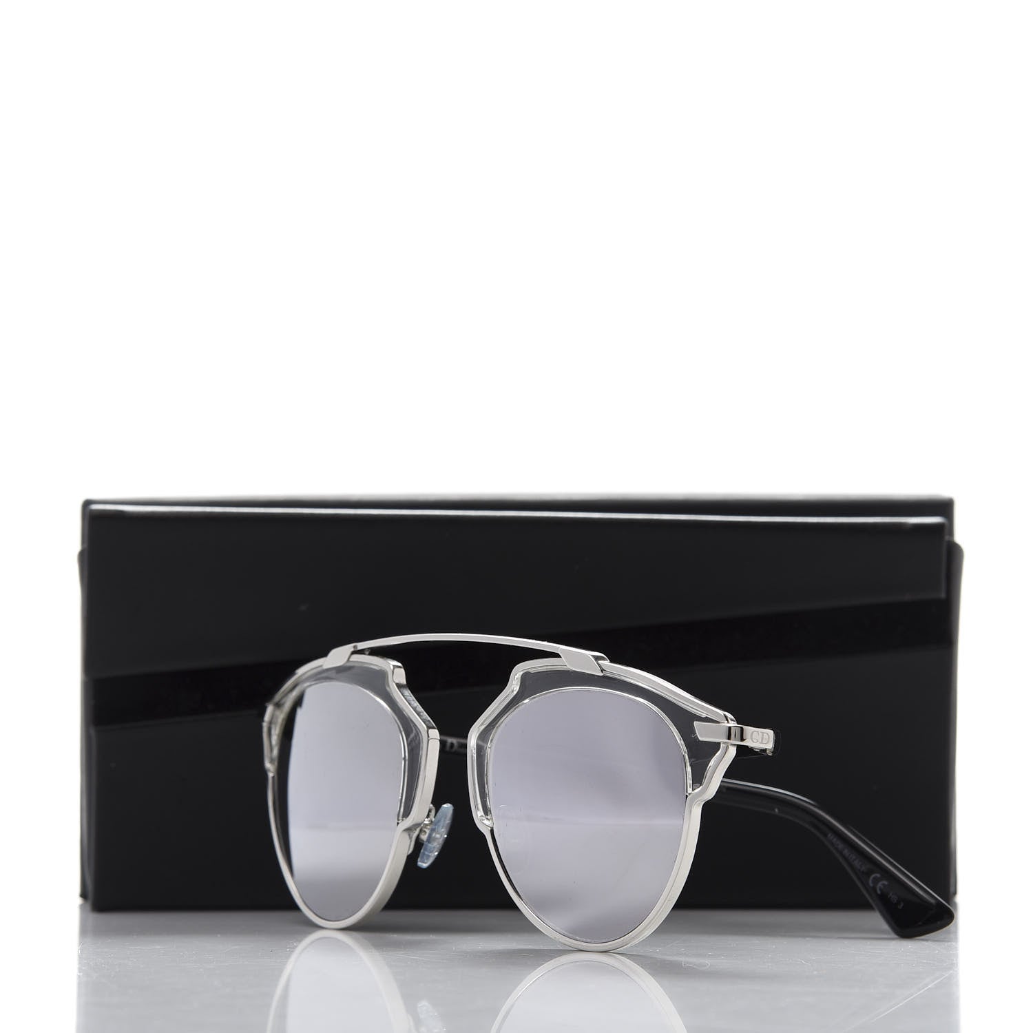 Christian Dior Mirrored So Real Sunglasses Silver 9 of 9