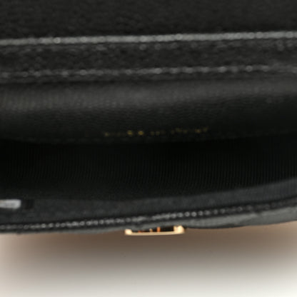 Chanel Caviar Quilted Belt Bag With Charms On Chain Black 5 of 11