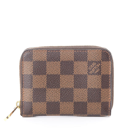 Louis Vuitton Damier Ebene Zippy Coin Purse 1 of 9