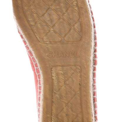 Chanel Suede CC Espadrilles 39 Pink 9 of 12