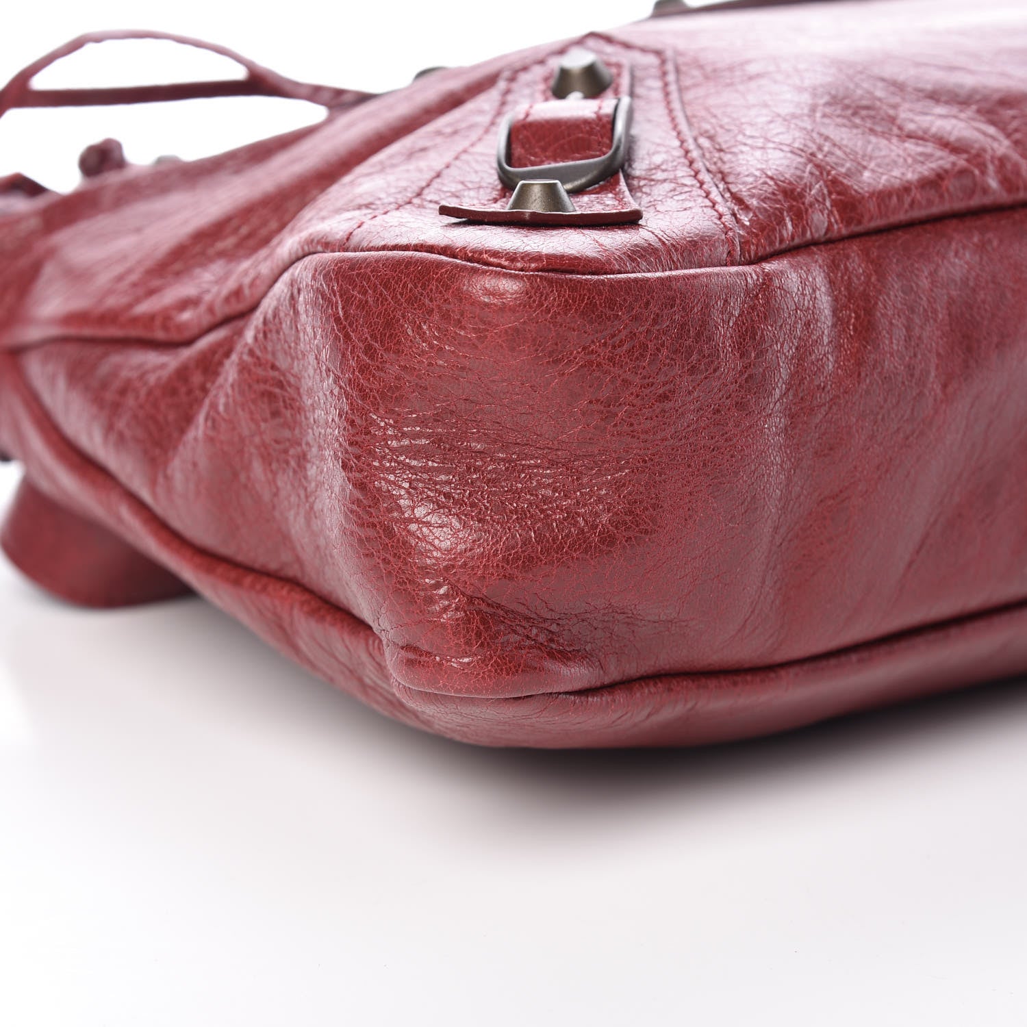 Balenciaga Agneau Classic Hardware Town Rouge Cerise 8 of 11