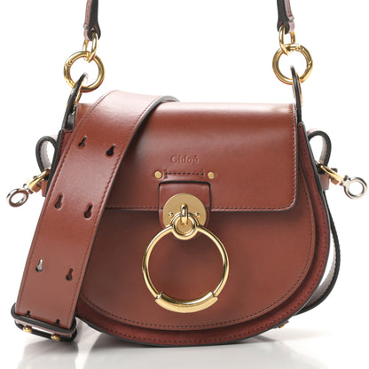 Chloe Calfskin Small Tess Bag Sepia Brown 8 of 11