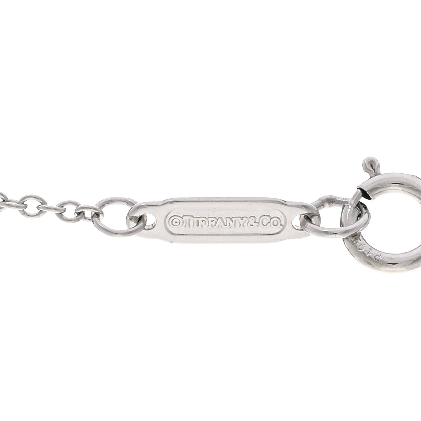 Platinum Diamond Extra Mini Heart Pendant Necklace