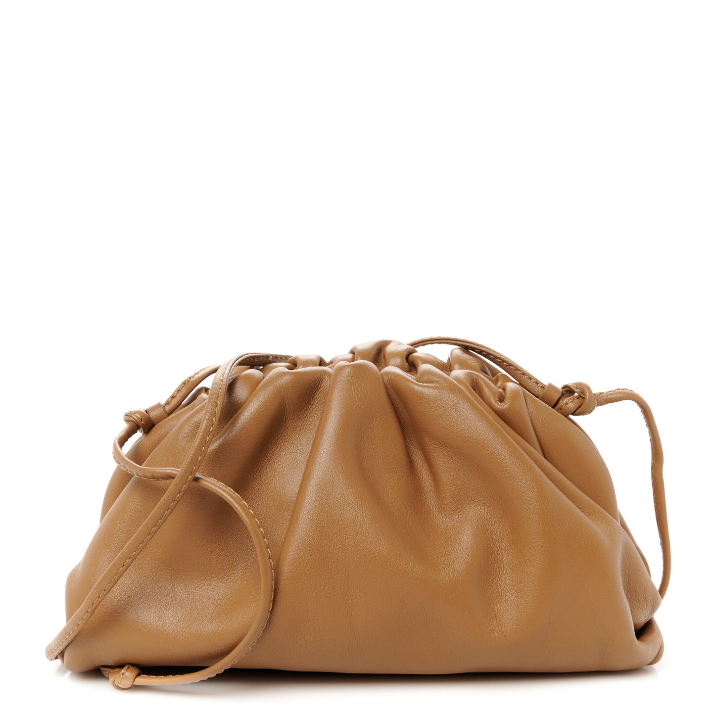 Butter Calfskin The Mini Pouch Cammello