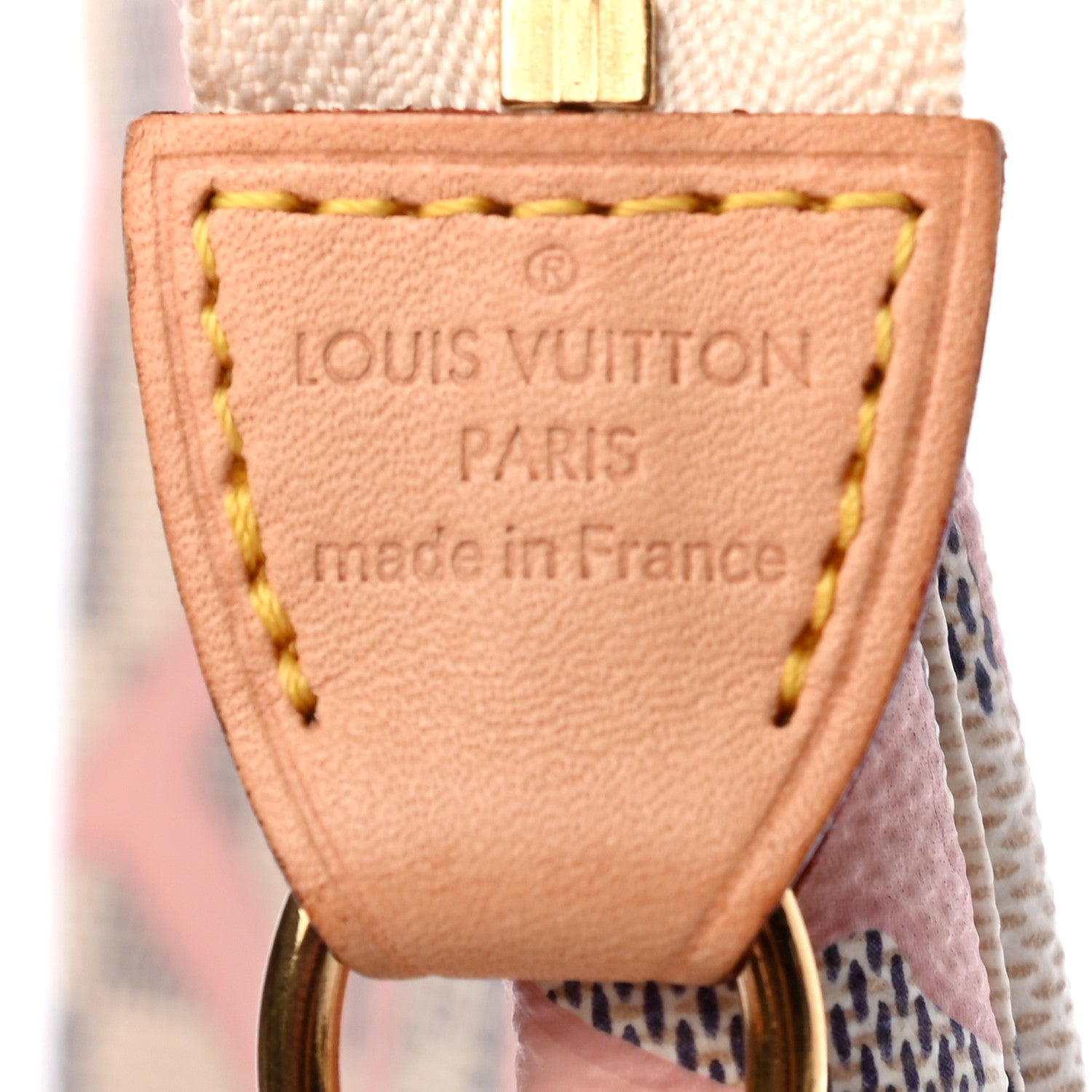 Louis Vuitton Damier Azur Tahitienne Mini Pochette Accessories 6 of 7