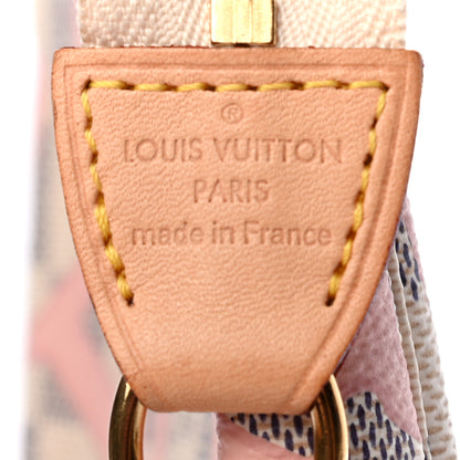 Louis Vuitton Damier Azur Tahitienne Mini Pochette Accessories 6 of 7
