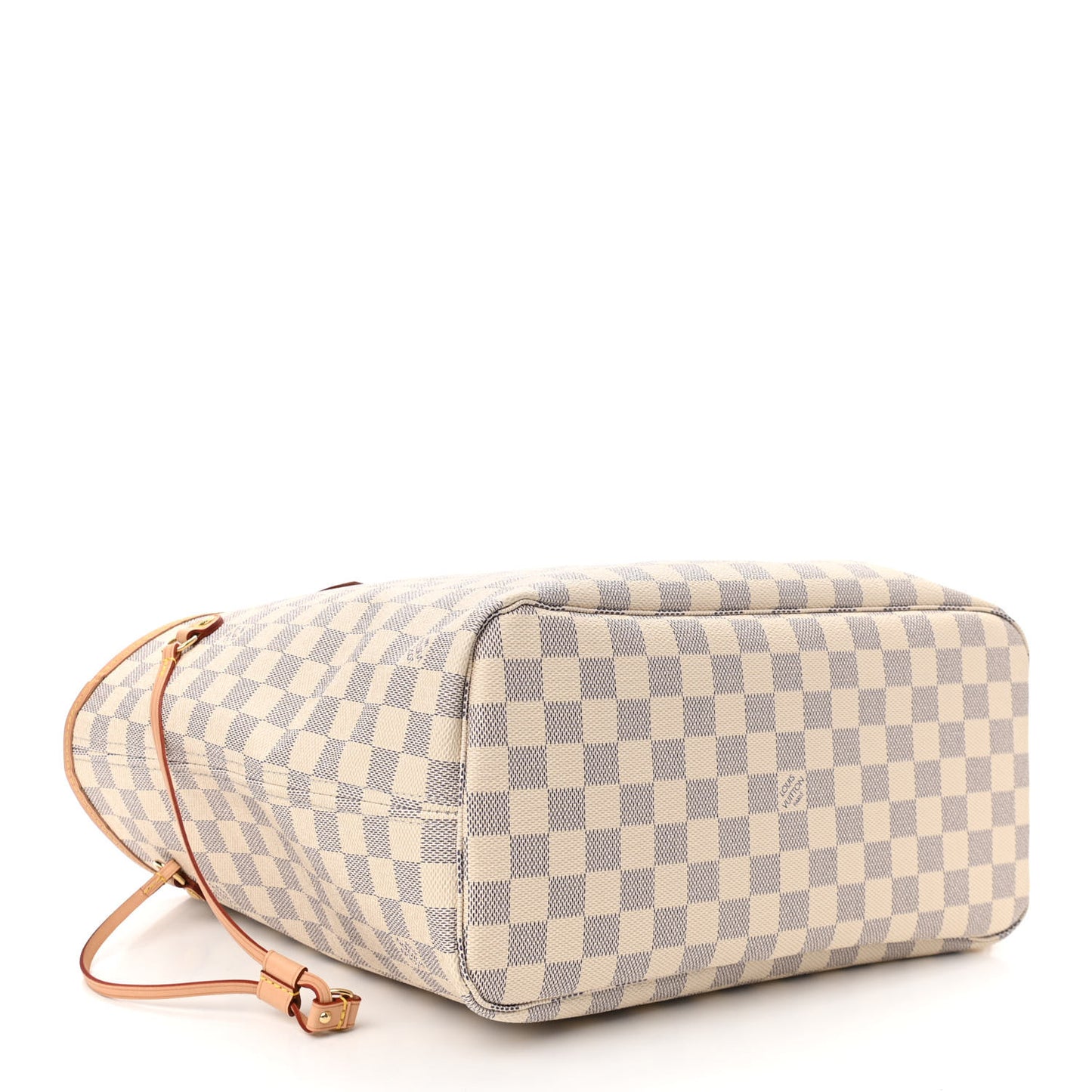 Damier Azur Neo Neverfull MM Rose Ballerine