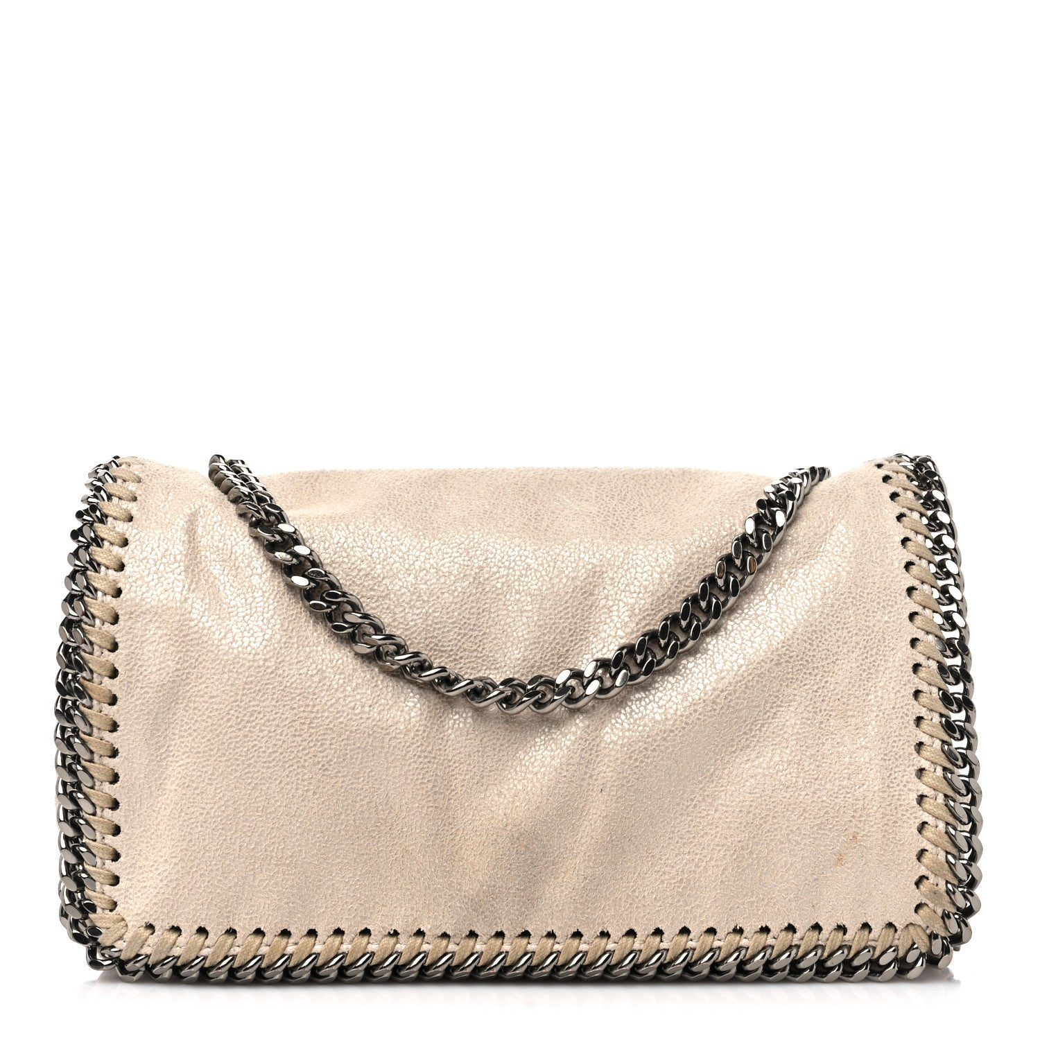 Stella McCartney Shaggy Deer Falabella Crossbody Bag Gold 1 of 11