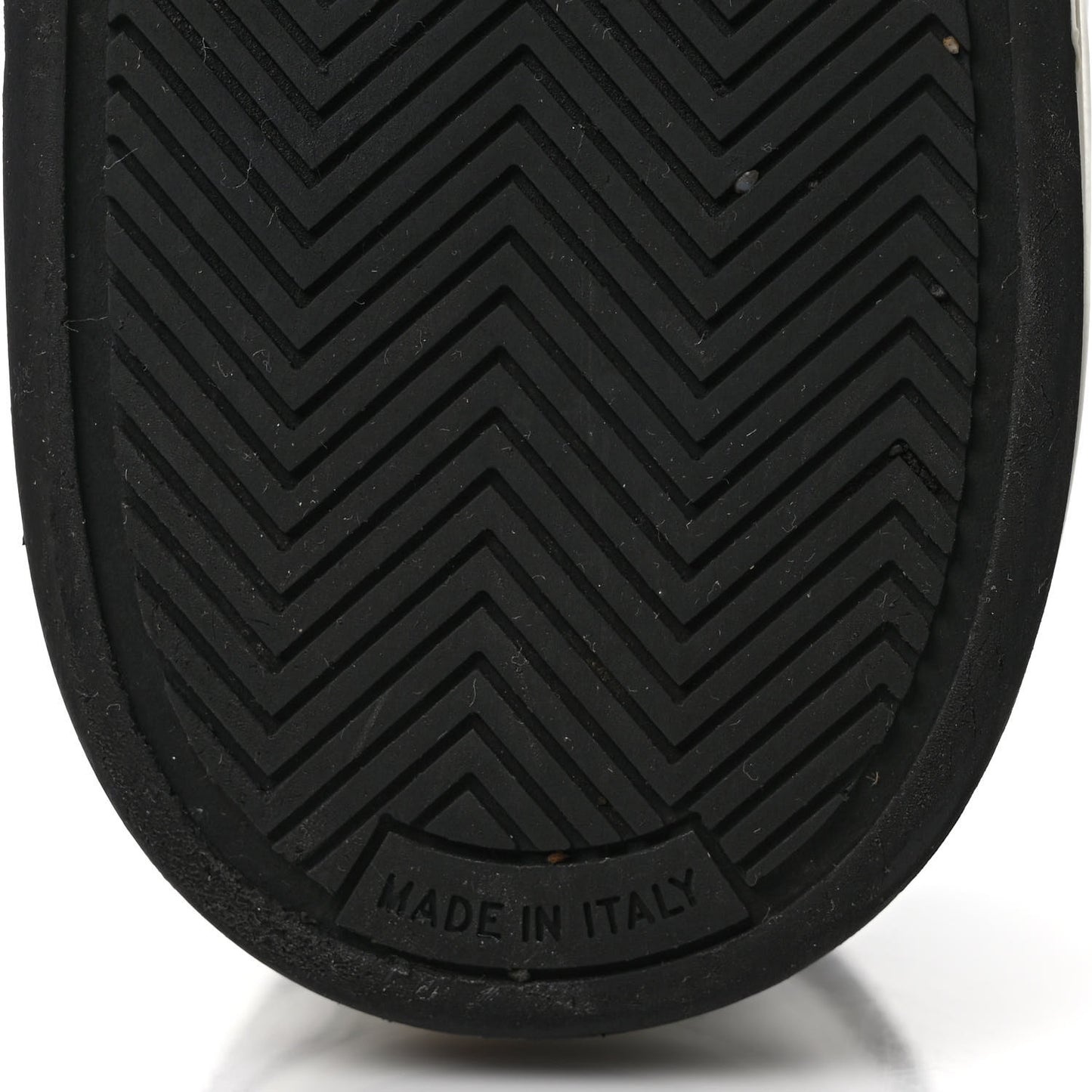 Calfskin Womens Logo Sneakers 39.5 Black White