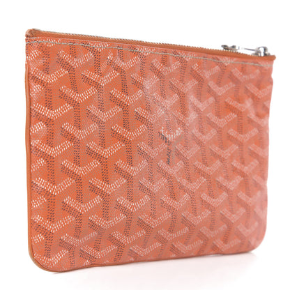 Goyard Goyardine Senat Pochette PM Orange 3 of 14