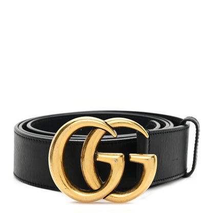 Gucci Calfskin Double G 40mm Belt 115 46 Black 1 of 4