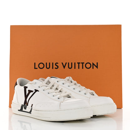Louis Vuitton Charlie Sneakers 37 White Cacoa Brown 9 of 9
