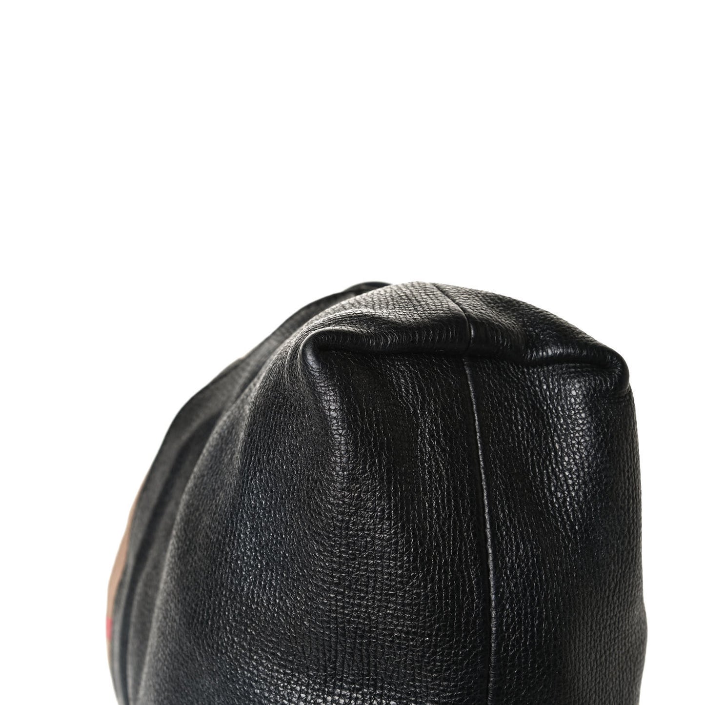 Calfskin House Check Little Crush Black