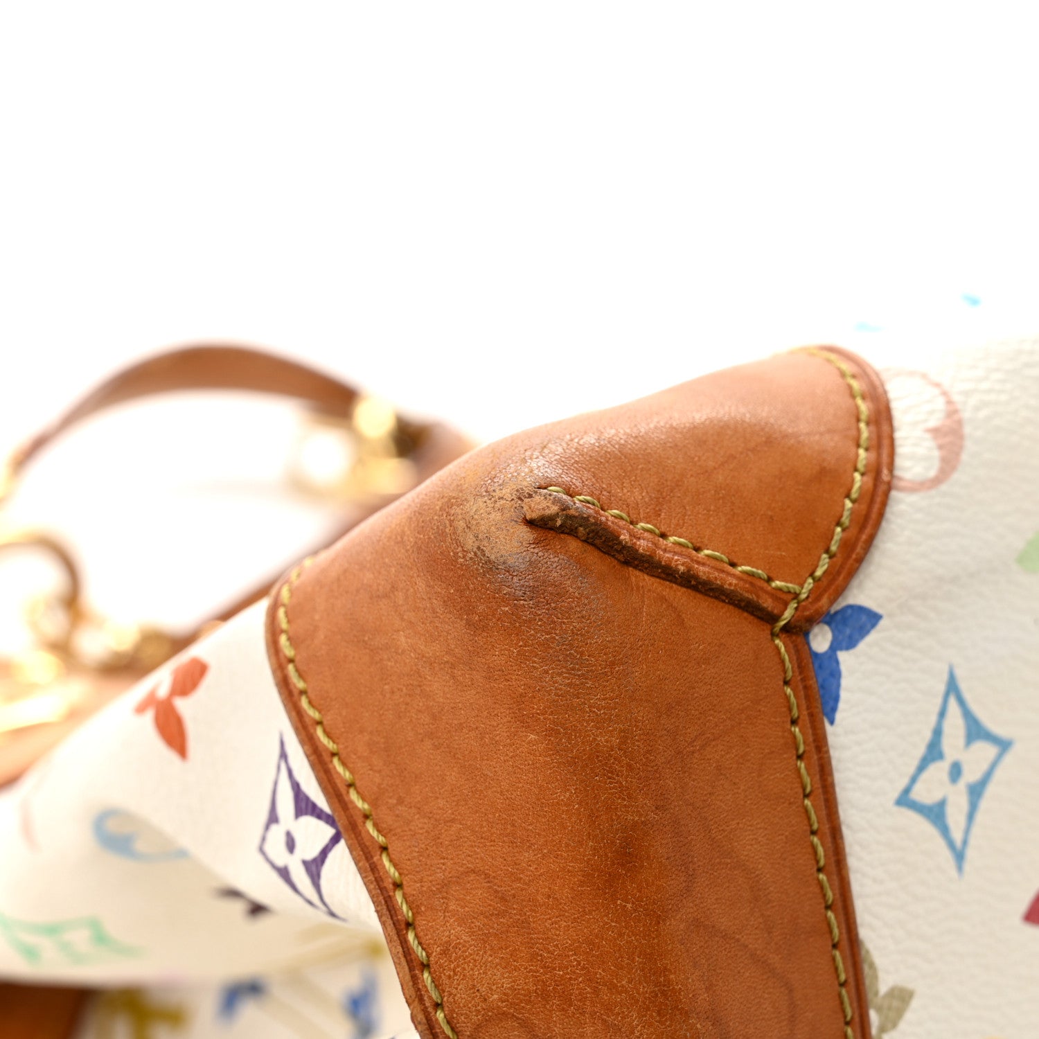 Louis Vuitton Monogram Multicolor Ursula White 13 of 15