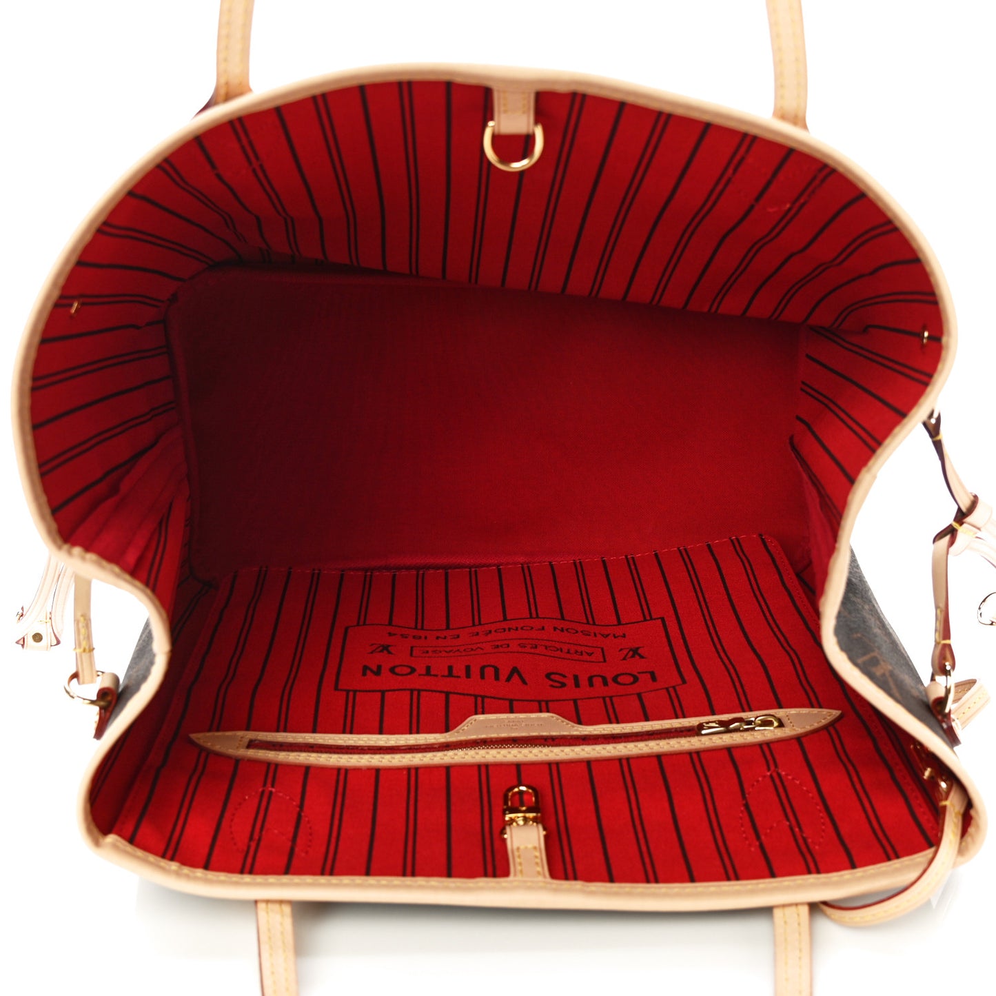 Monogram Neo Neverfull MM Cherry