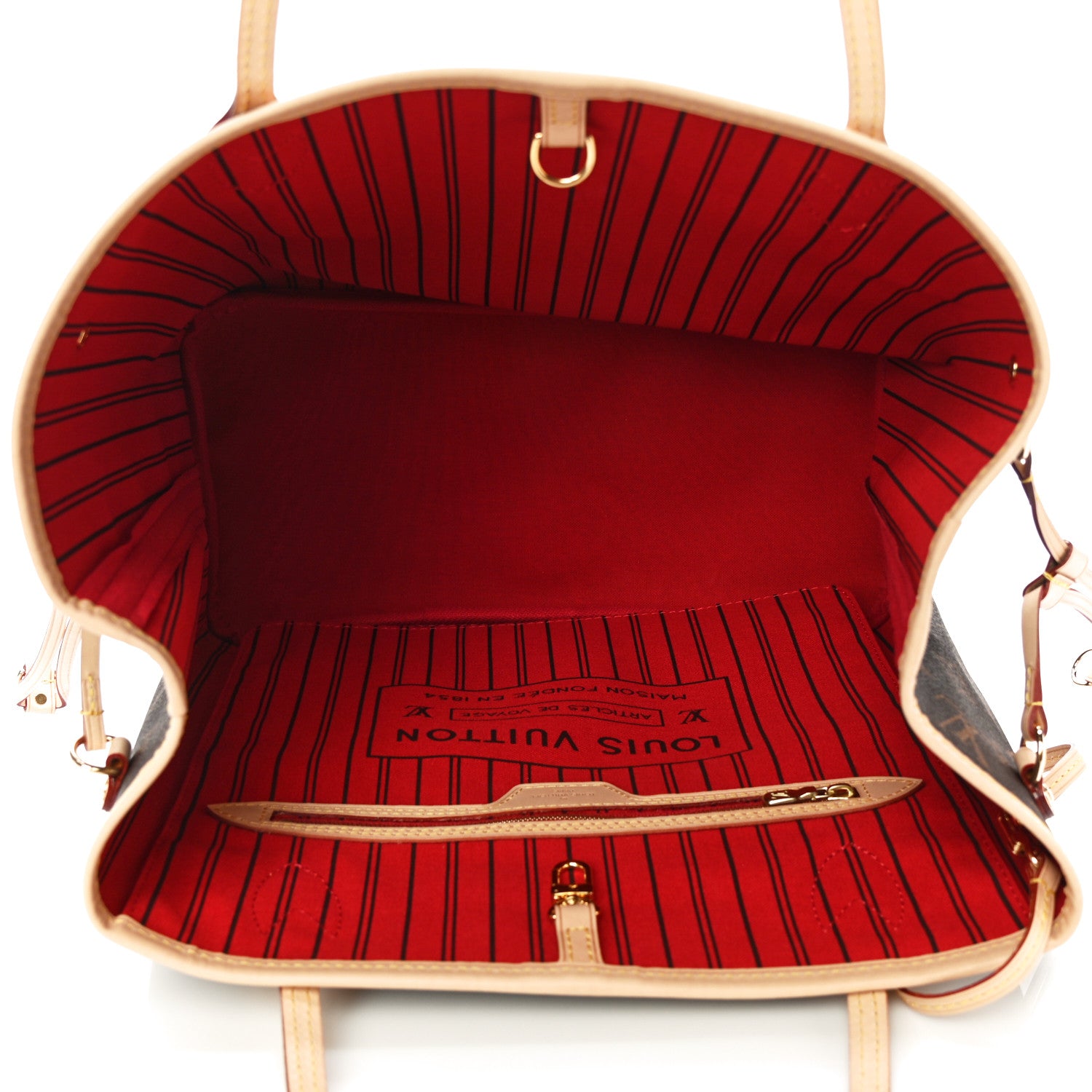 Louis Vuitton Monogram Neo Neverfull MM Cherry 5 of 10