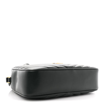 Saint Laurent Calfskin Matelasse Monogram Lou Camera Bag Military Green 4 of 11