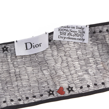 Christian Dior Silk L'Amoureux Mitzah Scarf 2 of 3