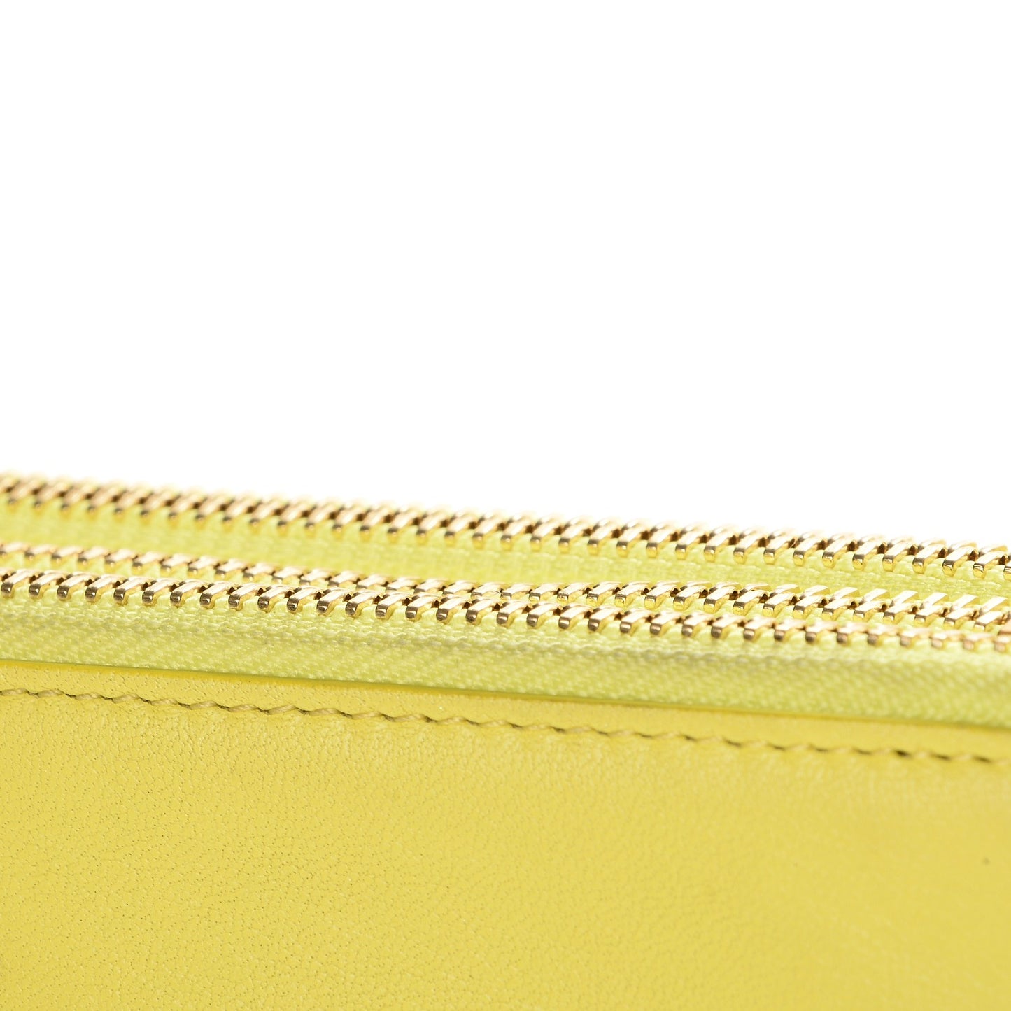 Lambskin Small Trio Crossbody Bag Fluo Yellow