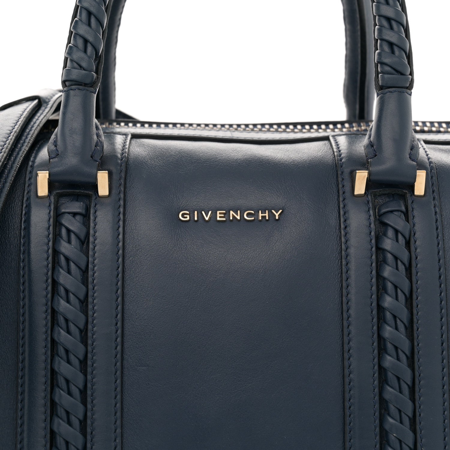 Givenchy Calfskin Braided Medium Lucrezia Blue 8 of 16