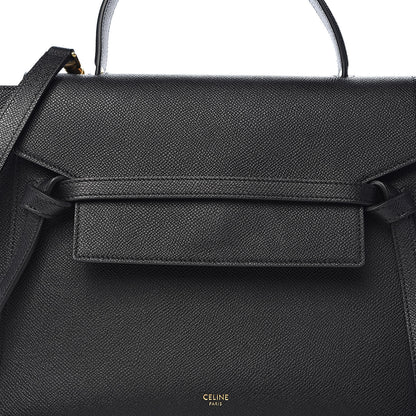 Celine Grained Calfskin Mini Belt Bag Black 13 of 13