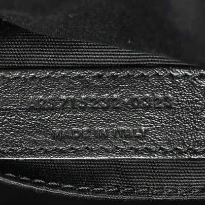 Saint Laurent Calfskin Matelasse Monogram Lou Camera Bag Dark Latte 7 of 12