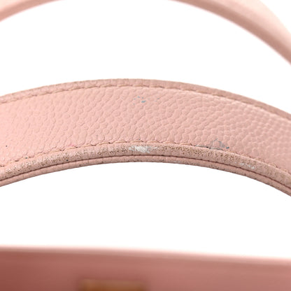 Chanel Caviar Quilted Small Business Affinity Shopping Bag Light Pink 20 of 25
