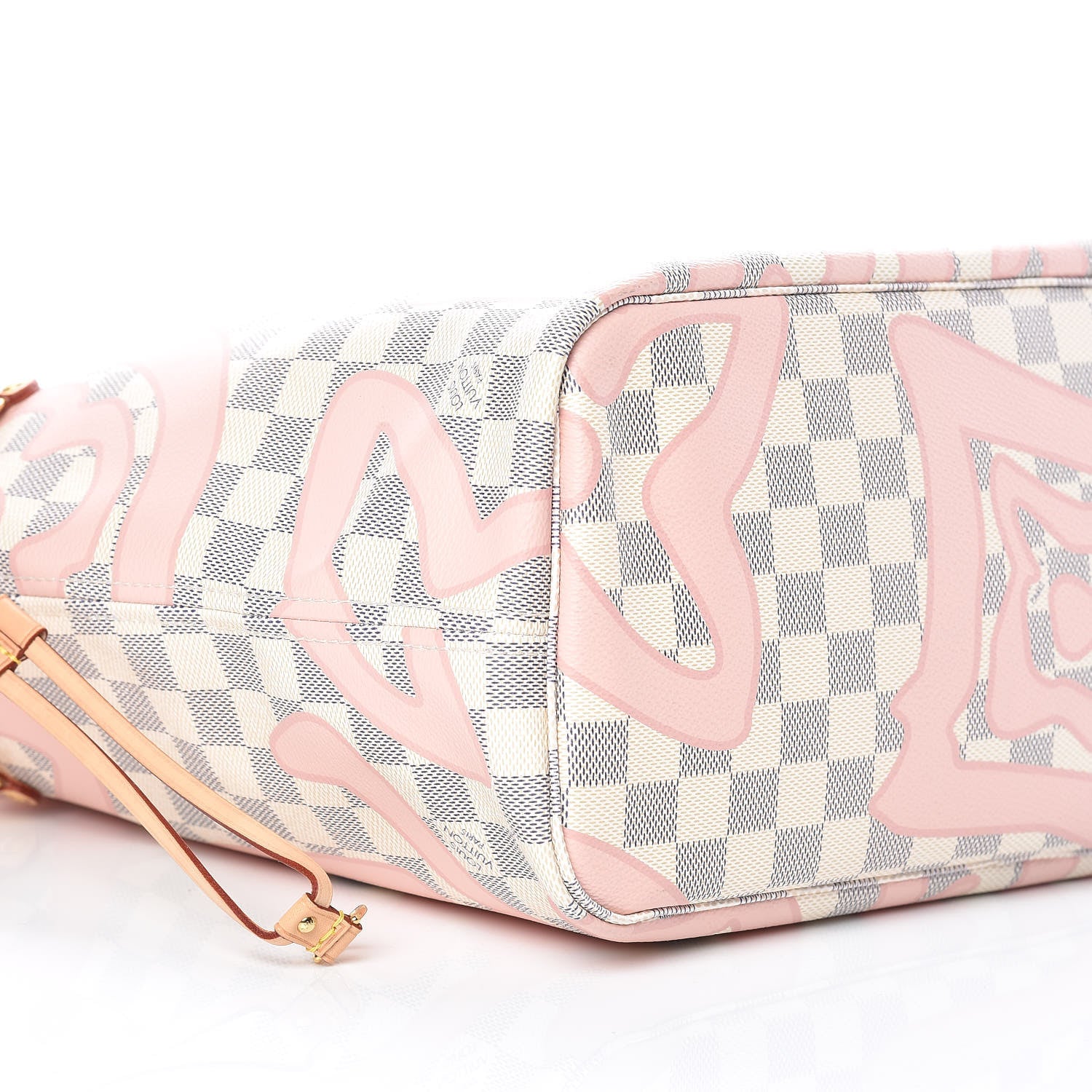 Louis Vuitton Damier Azur Tahitienne Neverfull MM 6 of 10
