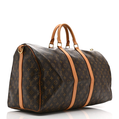 Louis Vuitton Monogram Keepall Bandouliere 55 2 of 10